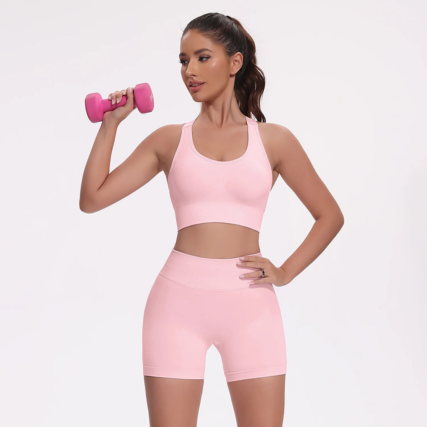 Adjustable Strap Shockproof Yoga Bra