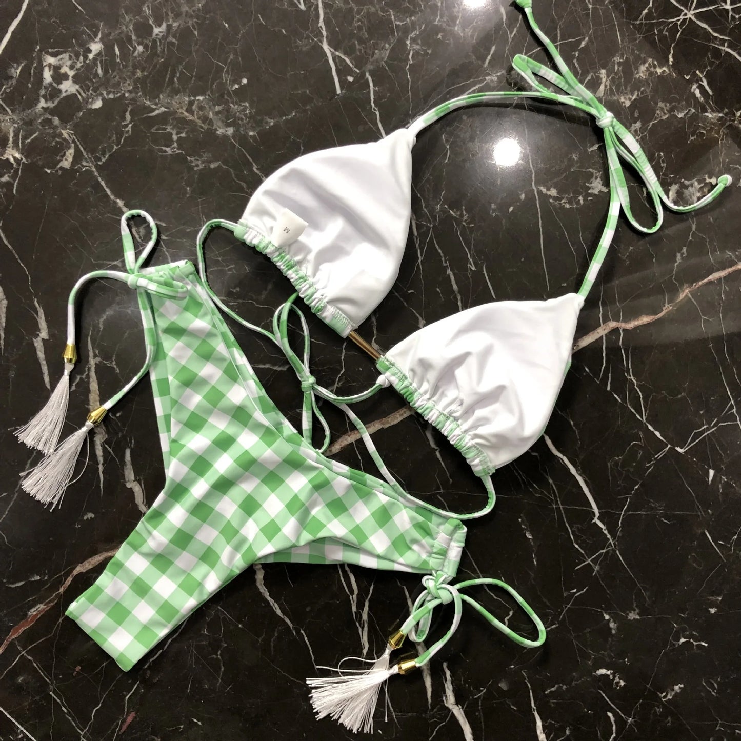 Women's Printed Bikini Beach Holiday Trio