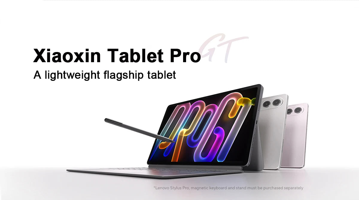 Origina Lenovo Xiaoxin Pad Pro GT Tablet CN Version 11.1'' 3.2K LCD 144Hz Display Snapdragon 8 Gen 3 8860mAh Android Pad PC
