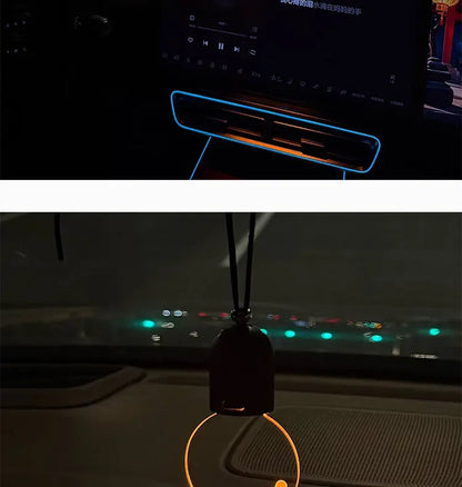 【 Warm Lamp 】 Automotive Atmosphere Light Automatic Sensing Automotive Pendant 2026 New Night Light Automotive Decoration