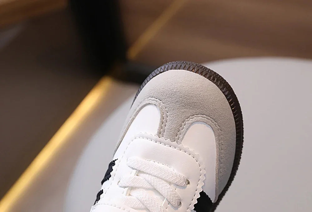 Kids Ergonomics Sneakers Soft-soled Children's Sneakers Boy's Girl's German Army Trainers Fashion Sport Shoes Children's Leather