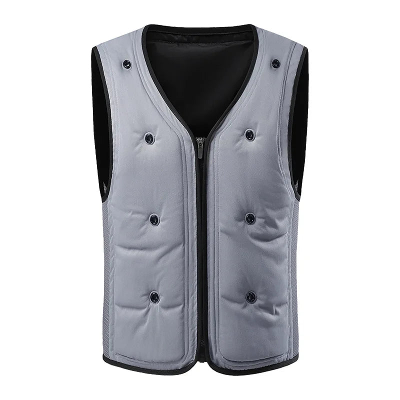 Premium Cooling Jacket with Custom Logo AirConditioned Vest for Couples Ideal Outdoor Workwear & Protection Gear