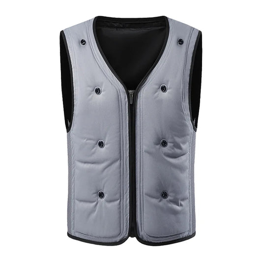 Premium Cooling Jacket with Custom Logo AirConditioned Vest for Couples Ideal Outdoor Workwear & Protection Gear