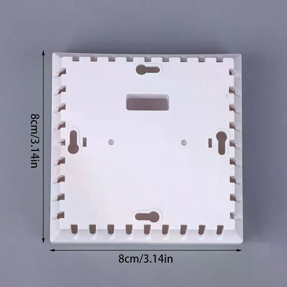 Electronic Enclosure Box with Smoke Sensor, for DIY Electrical Projects, Made of Dustproof Plastic