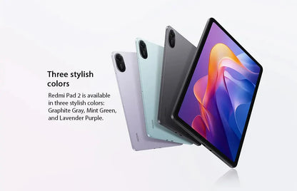 Xiaomi Redmi Pad 2 4GB/128GB 6GB/128GB 8GB/256GB 9000mAh Battery 11" 2.5K WiFi Global Version Tablet PC