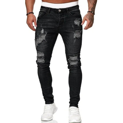 Stretch Slim Baggy Jeans