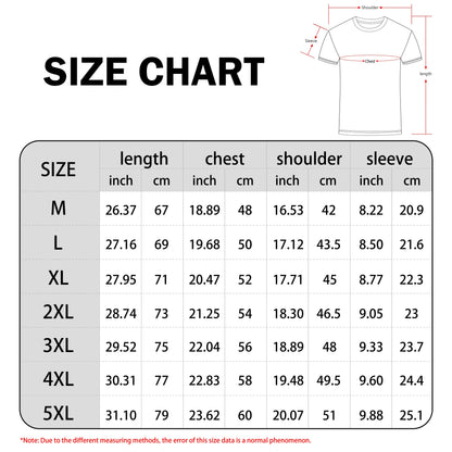 2024 New Men's T-shirt Checked Printed Oversized Loose Men's Top Holiday Casual Clothing Running Short-sleeved T-shirts