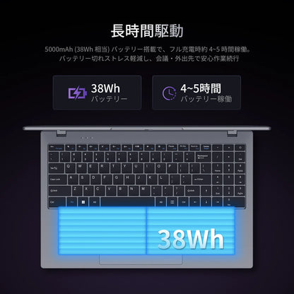 AMD Laptop Computer 15.6 inch FHD 8GB RAM 256GB SSD Dual Core Processor Up to 2.6GHz WiFi 5 BT5.0 Student and Business Notebook