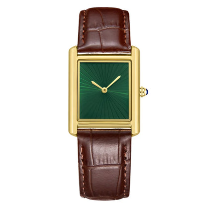 New Elegant Watches for Women and Men Fashion Leather Strap Waterproof Quartz Wristwatches Couple's Watches Gifts Drop Shipping