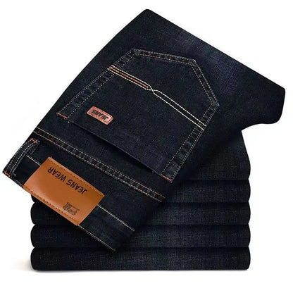 Comfort Fit Straight Denim Jeans