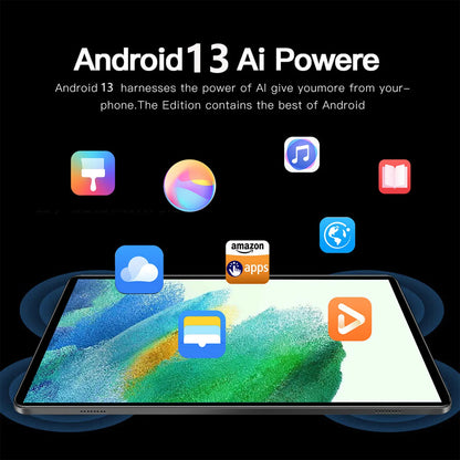 New Android 10.1 Inch Tablet Pc Octa Core 4GB RAM 64GB ROM WiFi Bluetooth Dual SIM 3G Phone Call Tablets 6000mAh Android 13.0