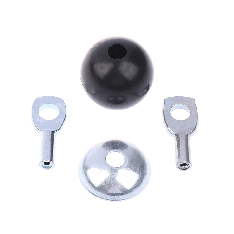 5PCS Gym Cable Steel Wire Rope Accessories for Cable Machine Fitness Equipment Exercise Metal Limit Ball Terminals Gasket