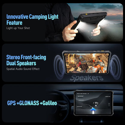 Ulefone Armor Pad 3 Pro Rugged Tablet 33280 mAh MediaTek MT8788 16GB RAM(8+8) 256GB ROM 50MP 10.36"2K Android