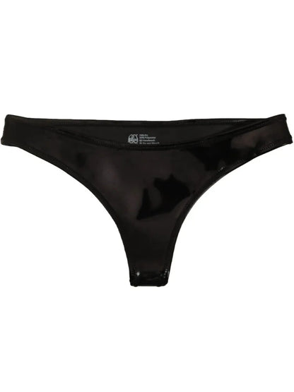 Shiny Matt Double Sided PU Leather Bikini Hot Shorts Wet Look PVC Briefs Reversible Tangas Sexy Panties G Strings Thong Calcinha
