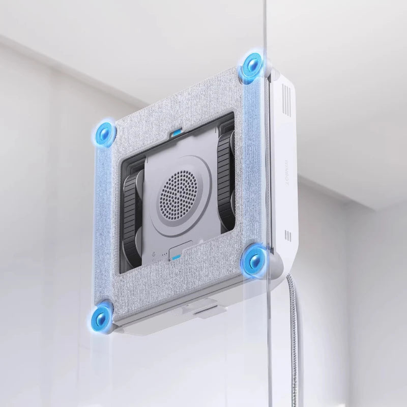 2026 New ECOVACS smart Robot for washing windows WINBOT  MINI2 Window Cleaning Robot 8000Pa Glass Vacuum Cleaner 100-240V