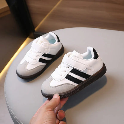 Kids Ergonomics Sneakers Soft-soled Children's Sneakers Boy's Girl's German Army Trainers Fashion Sport Shoes Children's Leather