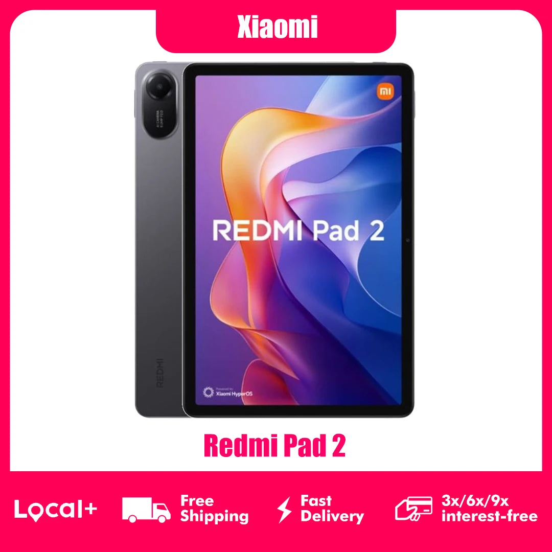 Xiaomi Redmi Pad 2 4GB/128GB 6GB/128GB 8GB/256GB 9000mAh Battery 11" 2.5K WiFi Global Version Tablet PC