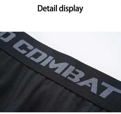 2023 New Crossfit Compression Gym Shorts Men Quick-drying Workout Fitness Leggings Shorts Running Bottom Sports Tights for Men