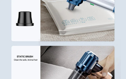 SZUK New Powerful Car Vacuum Cleaner Strong Suction Handheld Cleaning Machine Dust Blower Portable Mini Vacuum Cleaner for Cars