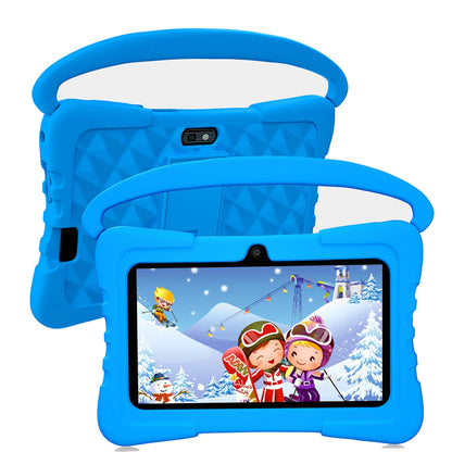 New 7 Inch 5G Android Kids tablets Quad Core 4GB+64GB ROM Android 13 Tablet PC Cartoon Pattern Kids-Proof protective Case