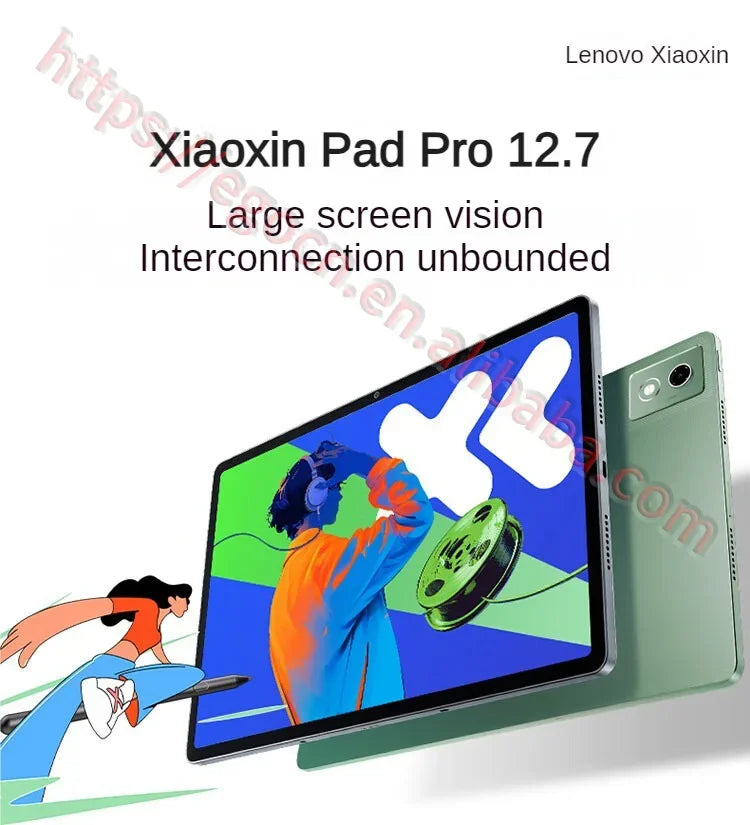 New Lenovo Xiaoxin Pad Pro 12.7 2025 Tablet Dimensity 8300 2.9k Resolution 144Hz Refresh Rate WIFI 10200mAh WIFI