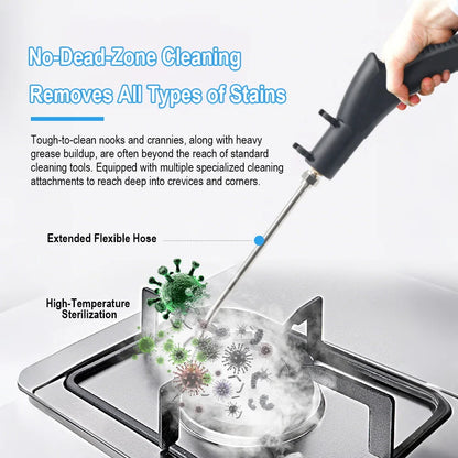 Portable Handheld High Pressure Steam Cleaner Household Multifunctional Steam Cleaning Machine Kitchen Hood Air Conditioner Car