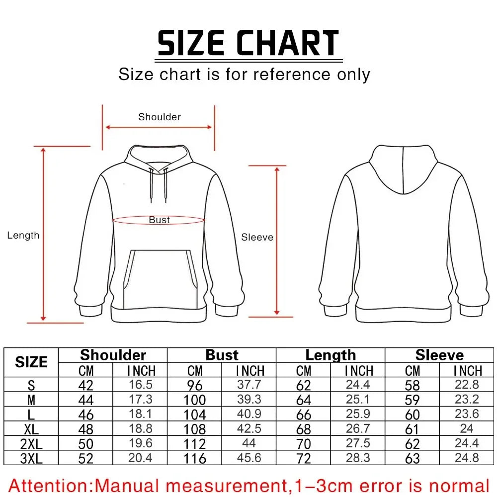Harajuku Casual Pullover Streetwear Hoodie