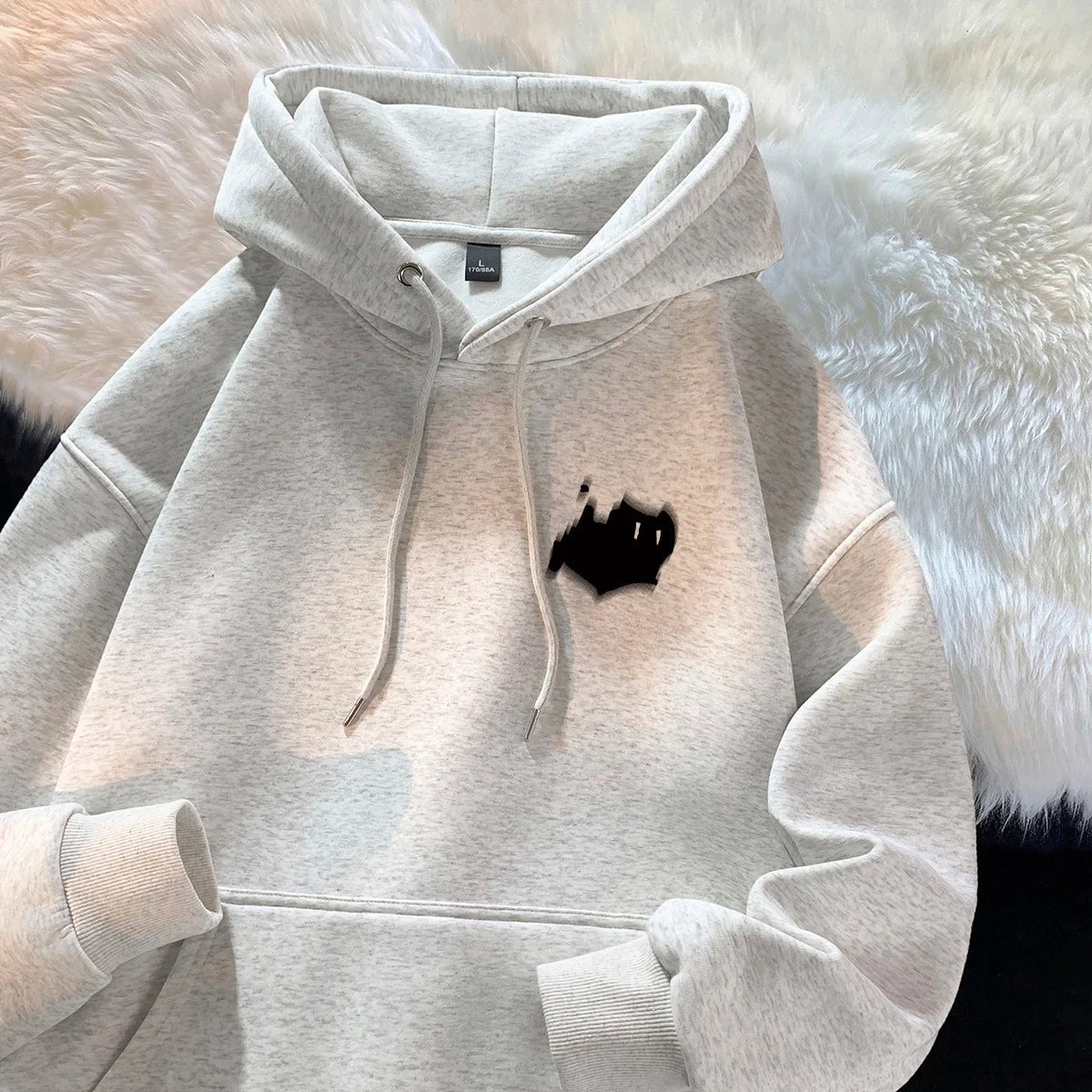 Anime Print American Streetwear Hoodie
