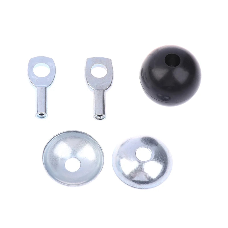 5PCS Gym Cable Steel Wire Rope Accessories for Cable Machine Fitness Equipment Exercise Metal Limit Ball Terminals Gasket
