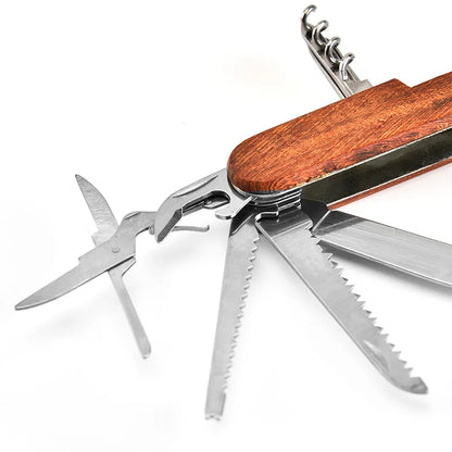 10 Pcs Pocket Knife Multi-tool Knives Father's Day Gifts for Men Wedding Groomsmen Gift Anniversary Gift