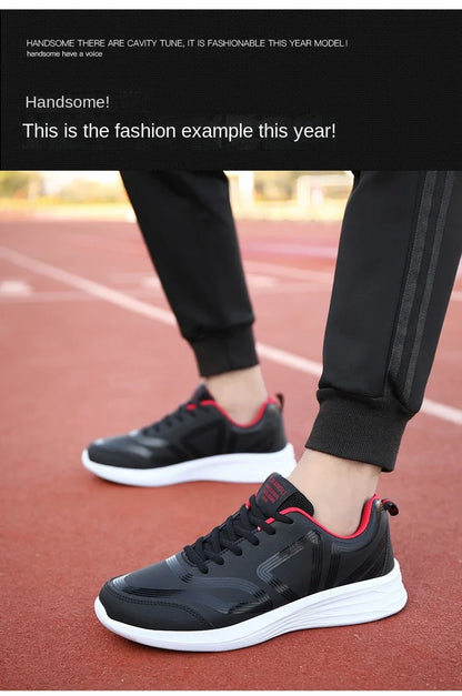 Black Sneakers Comfortable Sports Running Shoes For Men Tenis Masculinos Autumn Lightweight Casual Shoe Zapatillas Hombre