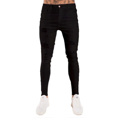 Skinny Fit Hip Hop Denim Jeans