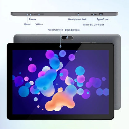 10.1 INCH 2GB RAM 32GB ROM FX10 Android 11 Tablet PC CPU Allwinner A133 Quad-Core 1.4GHz Dual Camera WIFI 1280 x 800  IPS HD