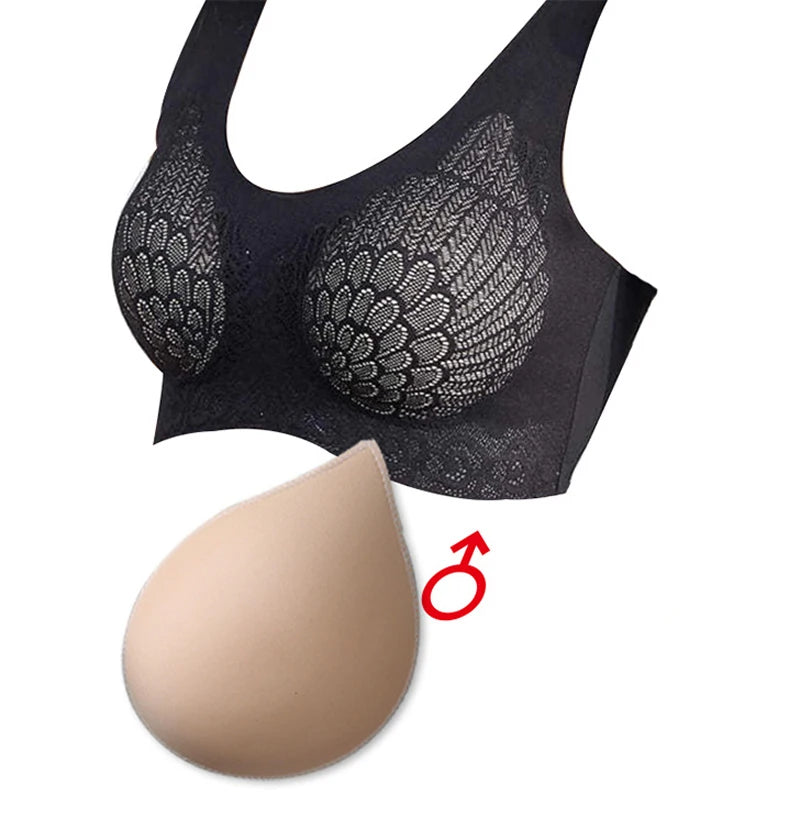 Chest Enhancers Bra Foam Insert Chest Cup Intimates Accessories Sponge Bra Pads Swimsuit Breast Push Up Bra Padding