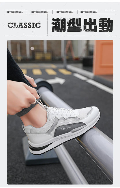 Sneakers for Men Fashion Outsole Male Casual Sport Shoes Man Running Flats Shoes Tenis De Mujer Zapatillas Sapato Masculino