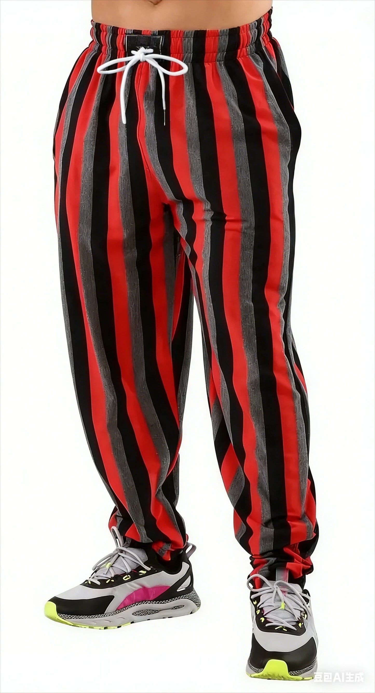 2026 Year New 3D Printed Mesh Breathable Fashionable European and American Style Adult and Children's Casual Sports Pants