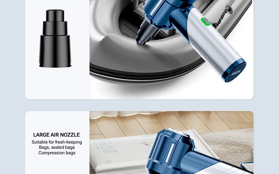 SZUK New Powerful Car Vacuum Cleaner Strong Suction Handheld Cleaning Machine Dust Blower Portable Mini Vacuum Cleaner for Cars