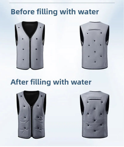 Premium Cooling Jacket with Custom Logo AirConditioned Vest for Couples Ideal Outdoor Workwear & Protection Gear