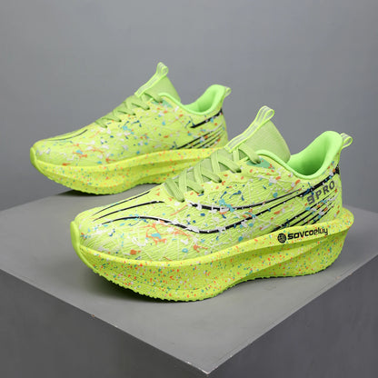 Men's Sneakers Trend Walking Speciality Carbon Board Marathon Sports Shoes Male Running Athletic Nonskid Sneakers﻿ For Women