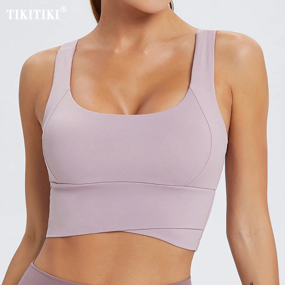 High Impact Racerback Padded Sports Bra