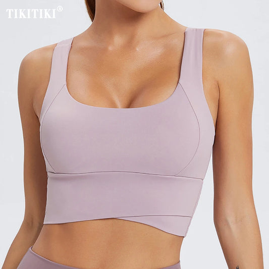 High Impact Racerback Padded Sports Bra