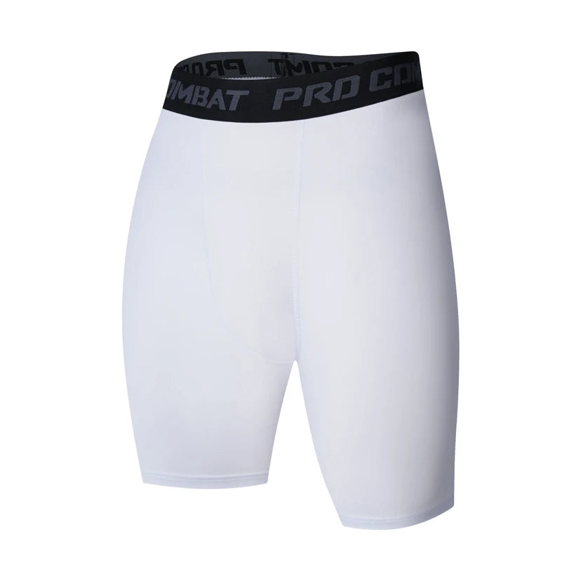 2023 New Crossfit Compression Gym Shorts Men Quick-drying Workout Fitness Leggings Shorts Running Bottom Sports Tights for Men