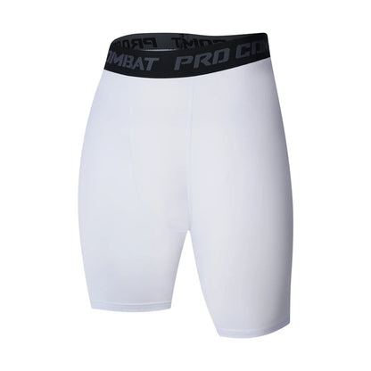 2023 New Crossfit Compression Gym Shorts Men Quick-drying Workout Fitness Leggings Shorts Running Bottom Sports Tights for Men