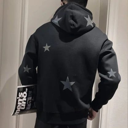 Hip Hop Graphic Warm Winter Hoodie