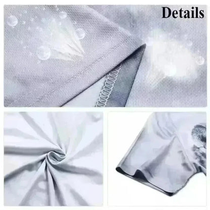 2026 Year New 3D Printed Mesh Breathable Fashionable European and American Style Adult and Children's Casual Sports Pants