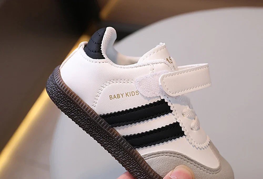Kids Ergonomics Sneakers Soft-soled Children's Sneakers Boy's Girl's German Army Trainers Fashion Sport Shoes Children's Leather