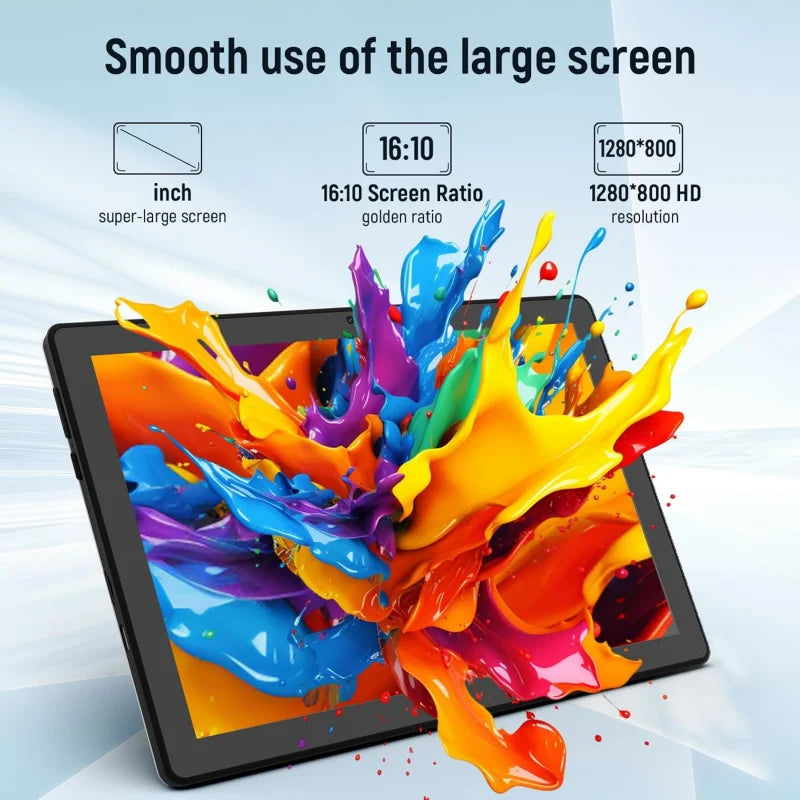 10.1 INCH 2GB RAM 32GB ROM FX10 Android 11 Tablet PC CPU Allwinner A133 Quad-Core 1.4GHz Dual Camera WIFI 1280 x 800  IPS HD