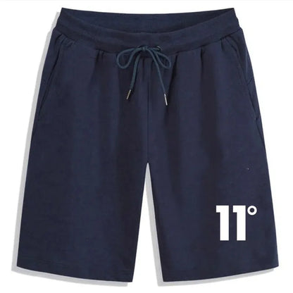 11 Printing Summer New Men's Shorts Casual Elastic Drawstring Loose Shorts Joggers Outdoor Fitness Breathable Sports Short Pants