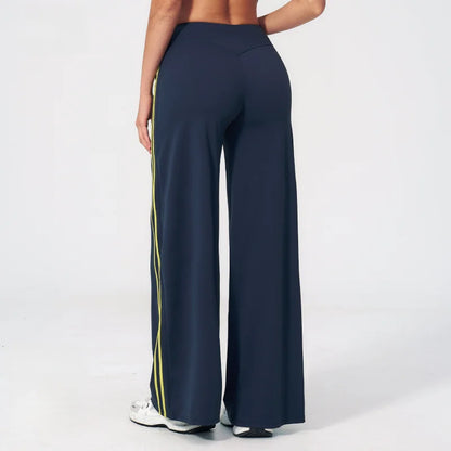 Yoga Pants Gym Workout Flared Leggings Women Fitness Bell-bottoms High Waist Wide Leg Female Push Up Sports Tights Yoga Leggings