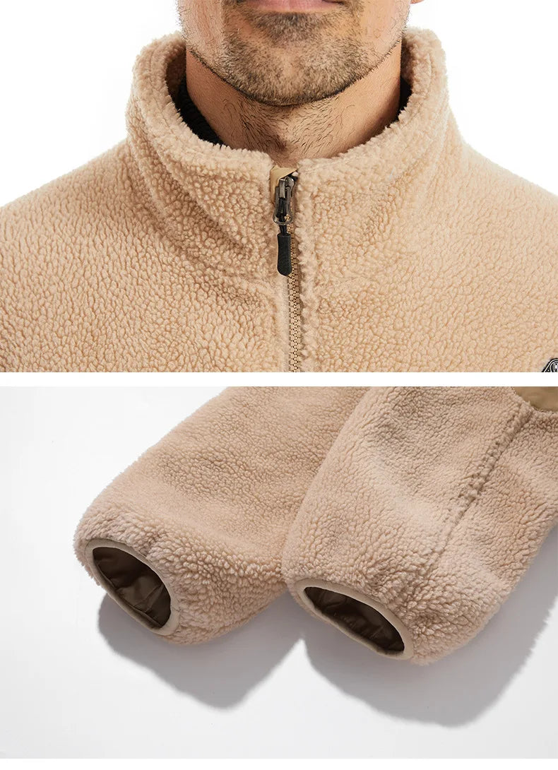 Smart Heating Jacket Men Women Electric Heating Winter Coat 3 Temp Control 4 Zone Heating Fleece Outdoor Ski Jacket for Hiking